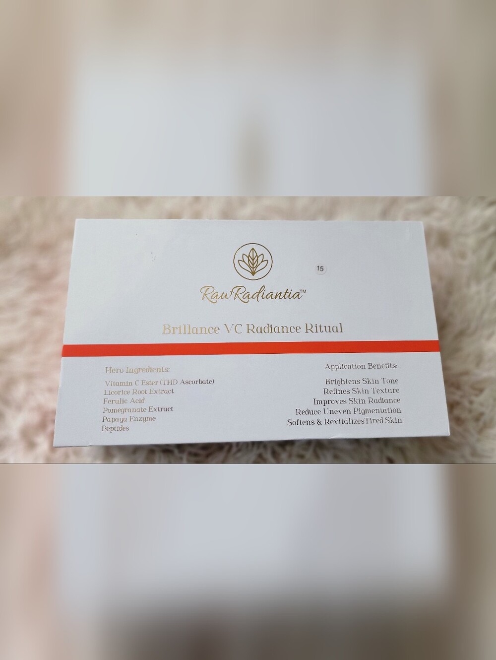 Brilliance VC Radiance Ritual – White with Red Accent